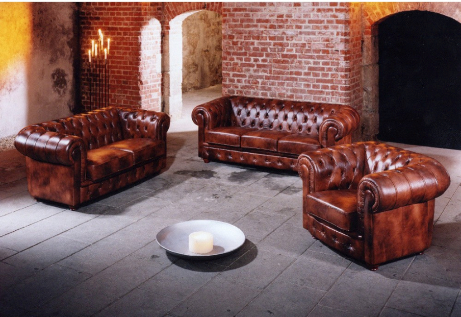 Sedačky chesterfield oplývajú eleganciou