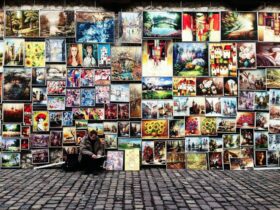 Obrazy na stenu predávajú aj na ulici foto: pixabay