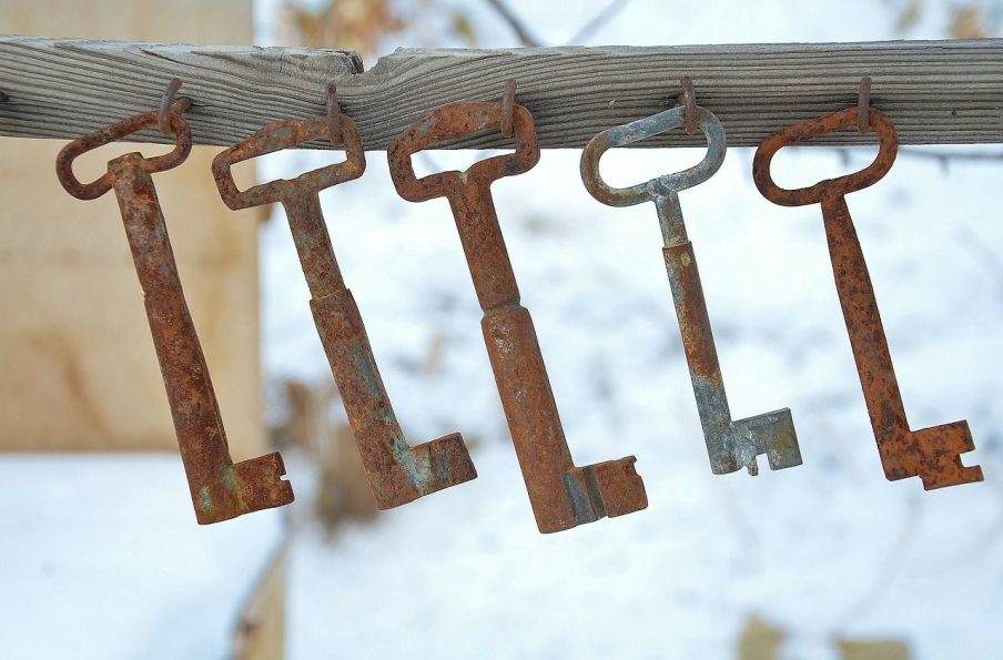 Skrinky na kľúče foto: pixabay