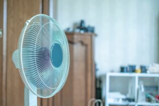 Ventilátor v miestnosti