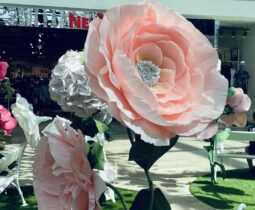 Ružová makovica - umelý kvet