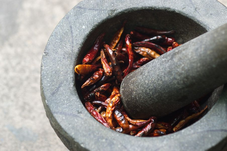 Mažiar na korenie foto: pixabay