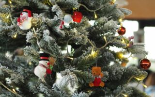 Trblietavý vianočný stromček foto: pixabay