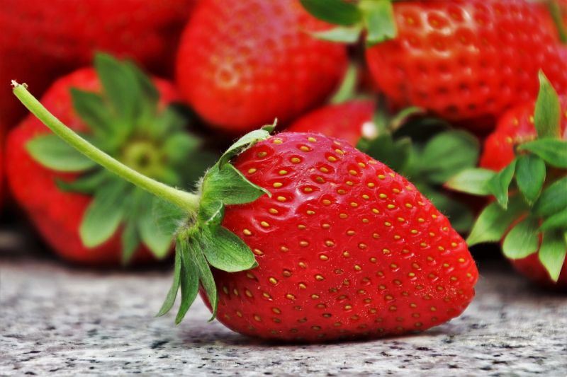Výťažky z jahôd sú v sprchovom prípravku pre deti foto: pixabay