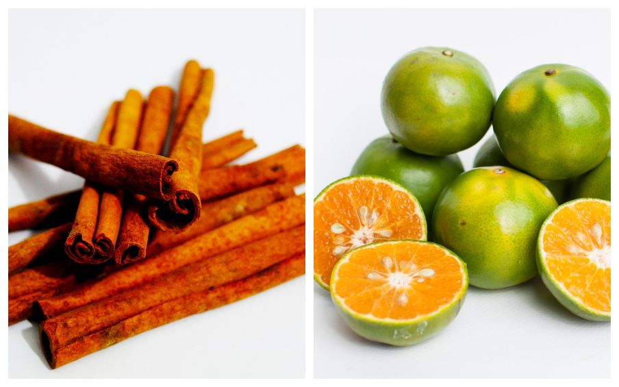 Škorica a pomaranč sú exotické ingrediencie foto: pixabay