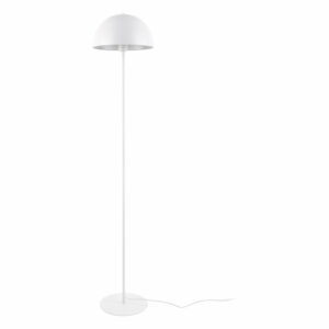 Biela stojacia lampa Leitmotiv Bennet, výška 150 cm