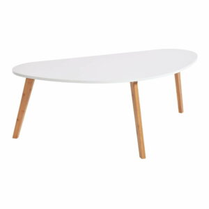Biely konferenčný stolík Bonami Essentials Skandinávsky, dĺžka 120 cm | Bonami