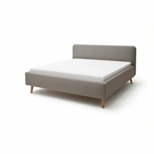 Sivohnedá dvojlôžková posteľ s roštom a úložným priestorom Meise Möbel Mattis, 160 x 200 cm | Bonami