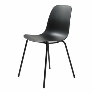 Súprava 2 čiernych stoličiek Unique Furniture Whitby | Bonami