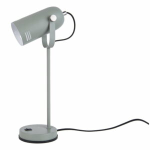 Sivozelená stolová lampa Leitmotiv Husk | Bonami