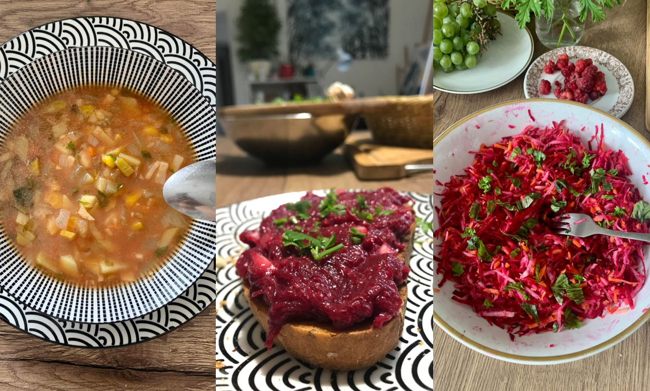 Zelenina zo záhona Rozuma vonia v kuchyni: polievka minestrone, cviklový taraták a zeleninový šalát