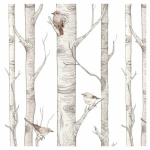 Nástenná tapeta s motívom Škandinávske brezy Dekornik | Bonami