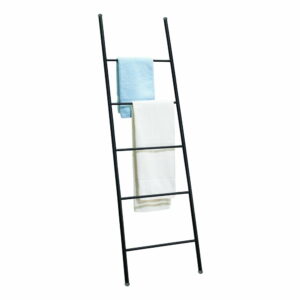 Čierny odkladací rebrík iDesign Forma, 41,9 x 153,7 cm | Bonami